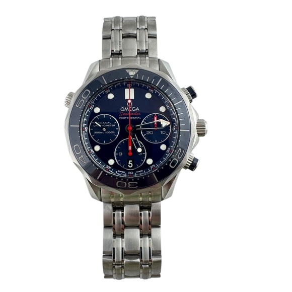 Omega Other - Omega Seamaster Diver 300m Chronograph Men's Watch Si14 Steel  #20307